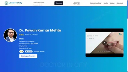 Doctor Clinic Website